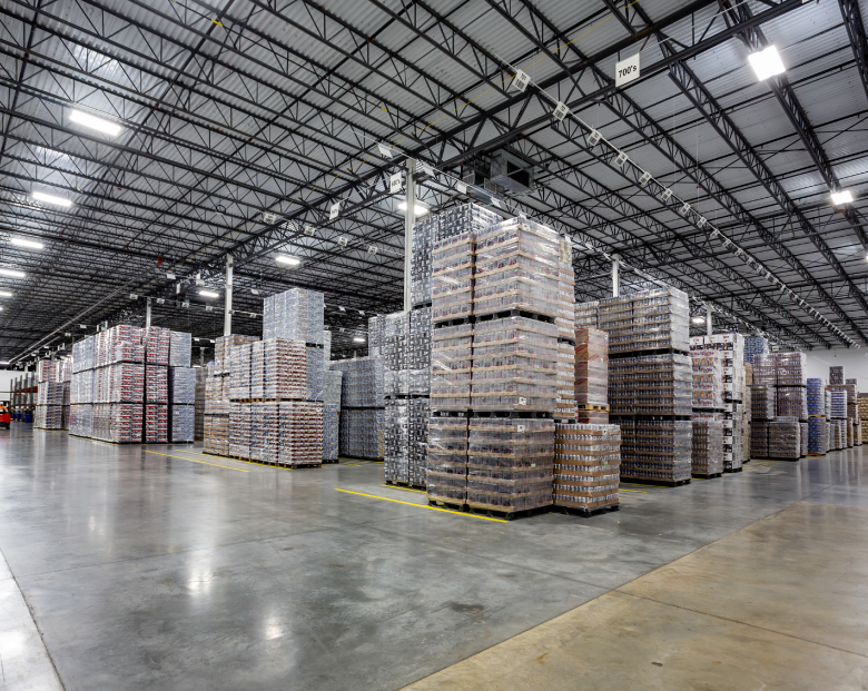 Coastal-Beverage-Gallery-2 Coastal Beverage Company warehouse racking with product
