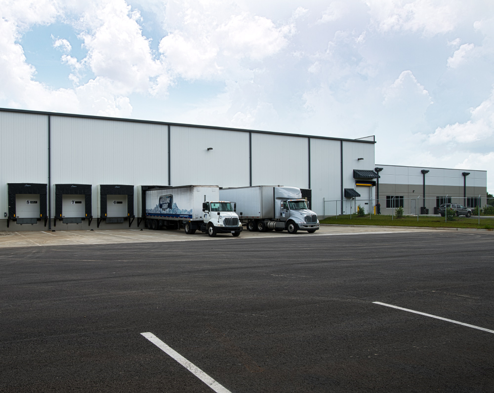 loading dock of the crescent crown distributing distribution facility