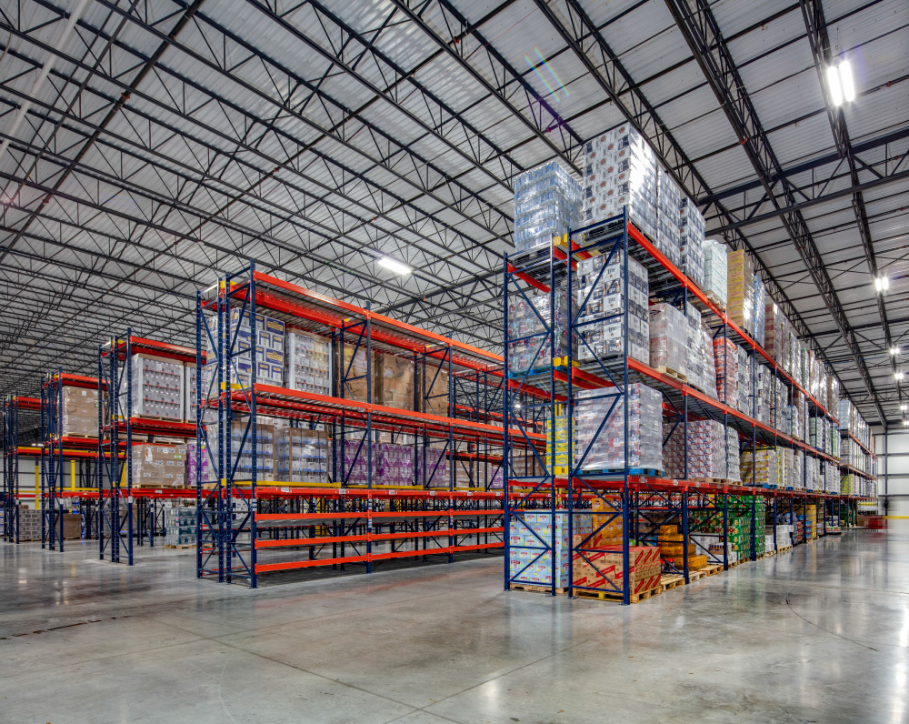 crescent crown distributing louisiana distribution facility expansion storage racks