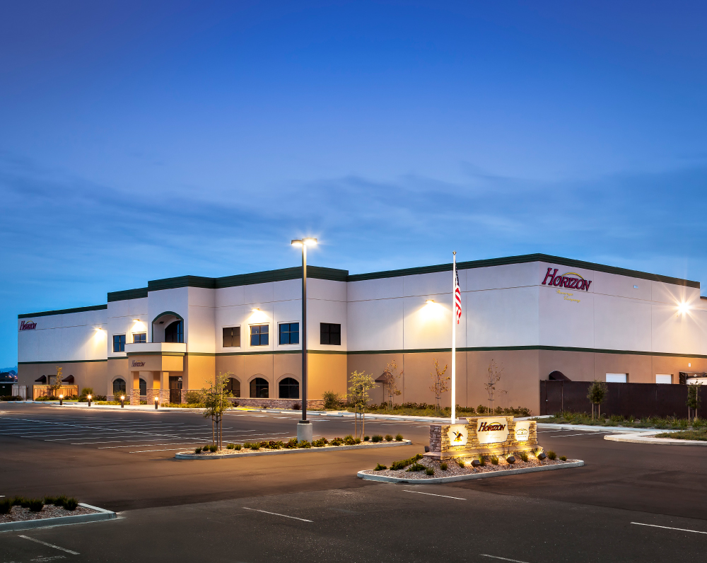 front entrance to the horizon beverage distribution facility