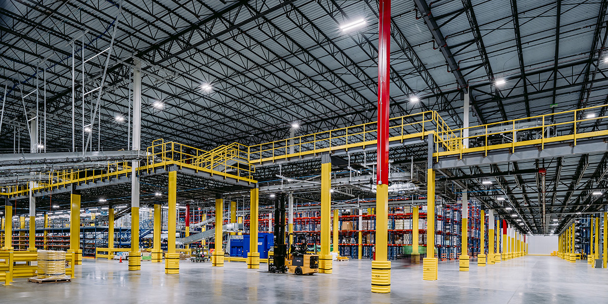 inside a wine and spirits distribution facility in west columbia south carolina