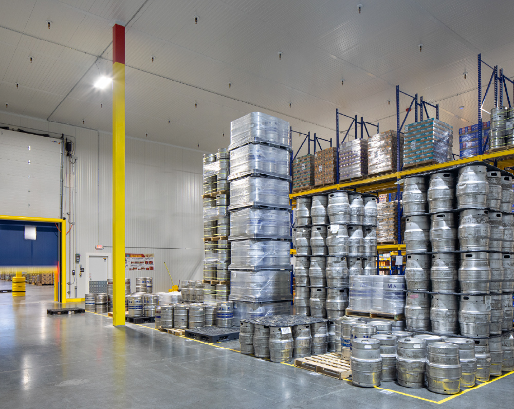arco-beverage-group-high-country-beverage-grand-junction-colorado-gallery-8 draught cooler within the high country beverage distribution facility in grand junction colorado