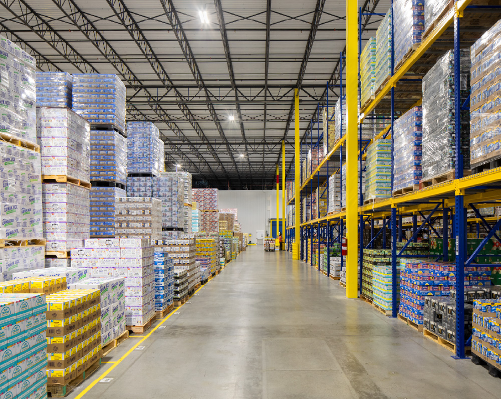 arco-beverage-group-high-country-beverage-grand-junction-colorado-gallery-9 warehouse space of the high country beverage distribution facility in grand junction colorado